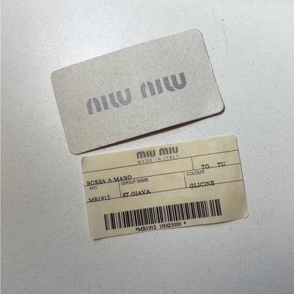 Miumiu Python Embossed 1993 Handbag - Picture 8 of 9